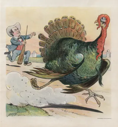 Bryans Thanksgiving von Louis Dalrymple