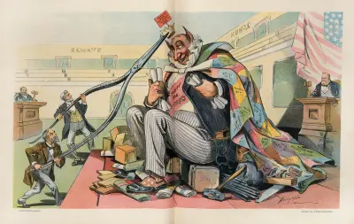 Die Abscheulichkeit krönen von Louis Dalrymple