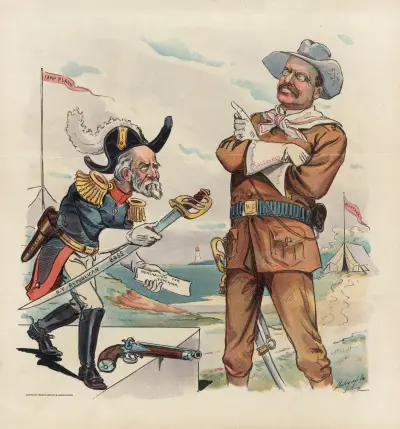 Seine Bedingung – eine bedingungslose Kapitulation von Louis Dalrymple