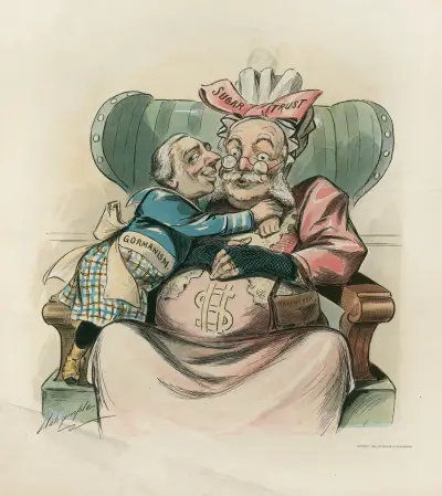 I’ll take care of you, Grandma! von Louis Dalrymple
