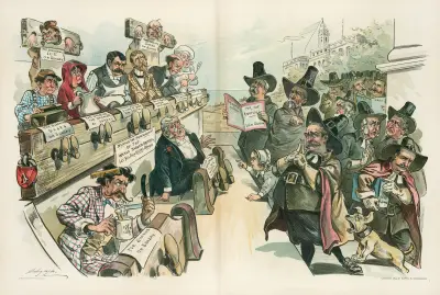 In the interest of labor and morality av Louis Dalrymple
