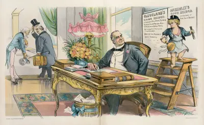 Tag der Amtseinführung, 1897 – ein guter Anfang von Louis Dalrymple