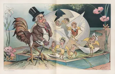 McKinleys Osterei von Louis Dalrymple