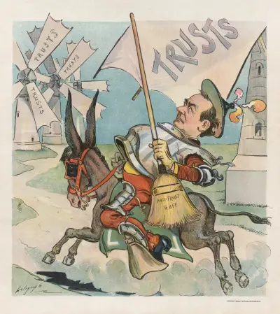 Unser Don Quijote von Louis Dalrymple