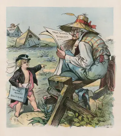 Auf dem Weg nach Nebraska von Louis Dalrymple