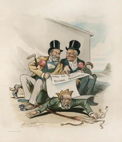 Setz dich auf ihn! von Louis Dalrymple