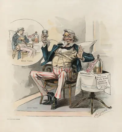 Zollreform-Tonikum von Louis Dalrymple