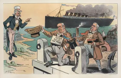Die „falschen“ Bettler von Louis Dalrymple