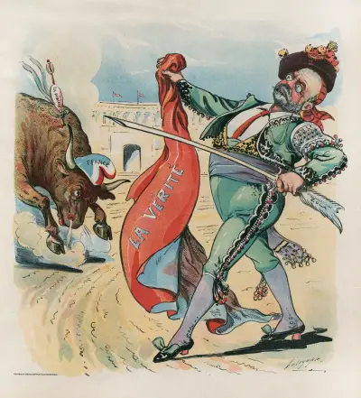 Der furchtlose Torero von Louis Dalrymple