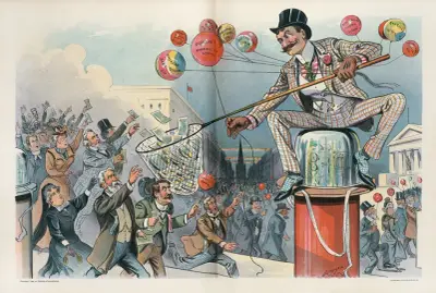 Der Narr und sein Geld von Louis Dalrymple