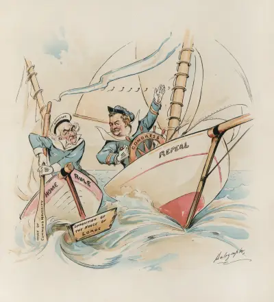 Das größte Rennen der Segelsaison von Louis Dalrymple