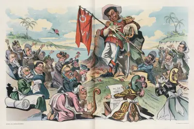 Das Idol der Tanten von Louis Dalrymple