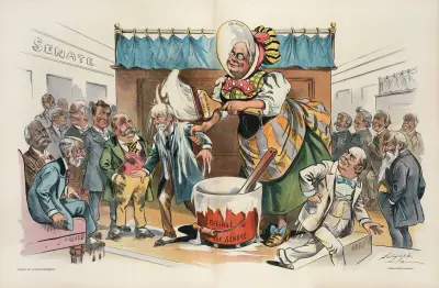 Die alte Frau des Senats tut ihr Bestes – bei einer aussichtslosen Aufgabe von Louis Dalrymple