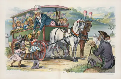 Onkel Sams Picknick von Louis Dalrymple