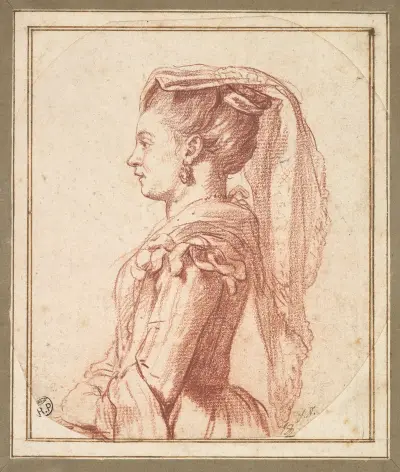 Ung kvinna från Frascati av Jacques Louis David