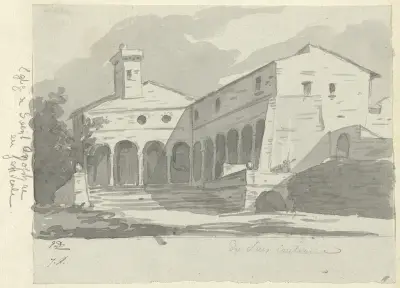 Kyrkan Sant' Onofrio, Rom av Jacques Louis David