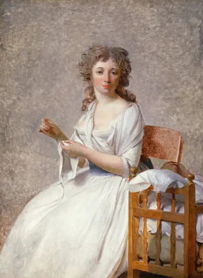Madame de Pastoret och hennes son av Jacques Louis David