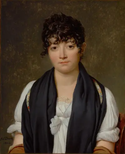 Suzanne Le Peletier De Saint-Fargeau av Jacques Louis David