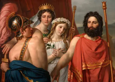 Akilles vrede av Jacques Louis David