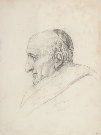 Kardinal Pacca av Jacques Louis David