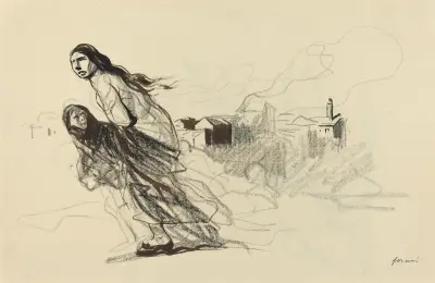 Efter Douai II av Jean-Louis Forain
