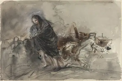 Po Douai (pravděpodobně 1918), Jean-Louis Forain