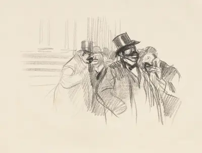På börsen av Jean-Louis Forain