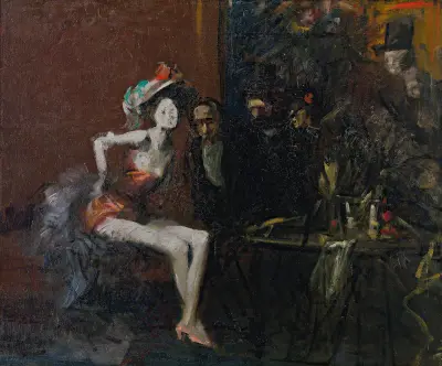 På kaféet av Jean-Louis Forain