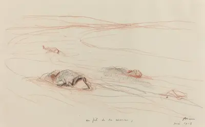 Längs Marne av Jean-Louis Forain