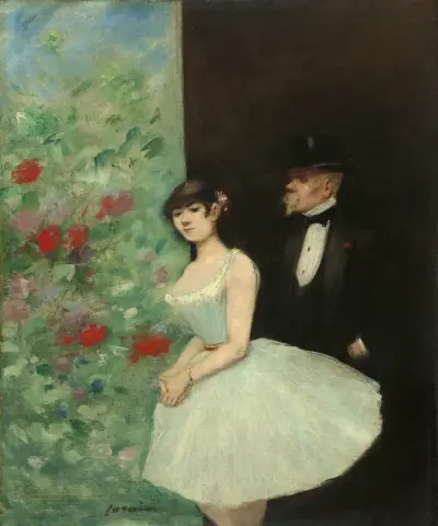 Behind the Scenes av Jean-Louis Forain