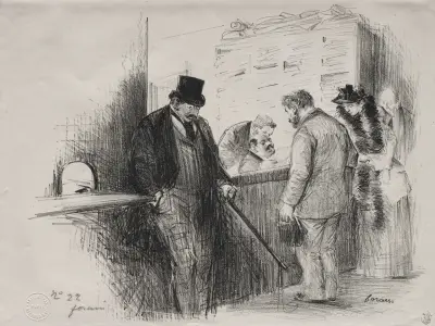 Chez l’Huissler av Jean-Louis Forain