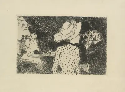 Croquis parisiens Pl.02 av Jean-Louis Forain