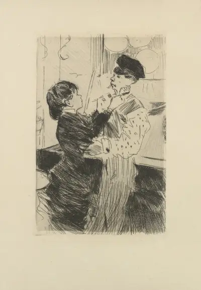 Croquis parisiens Pl.05 av Jean-Louis Forain