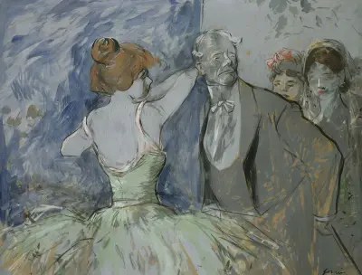 Bakom kulisserna av Jean-Louis Forain