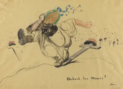Upp, döda! av Jean-Louis Forain
