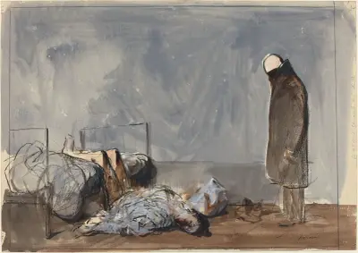 De hade snören av Jean-Louis Forain