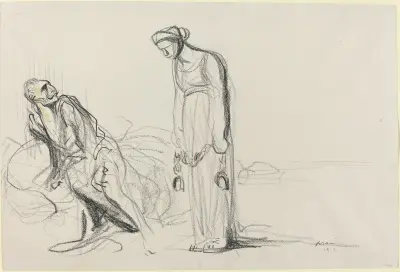 Fjättrar av Jean-Louis Forain