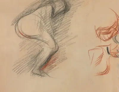 Figure Sketches av Jean-Louis Forain
