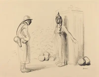 Hiding the ‘louis’ av Jean-Louis Forain