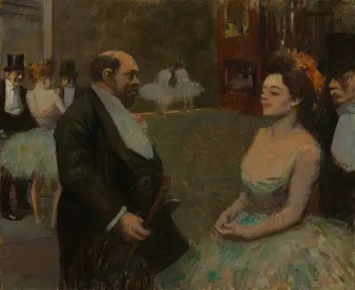 I kulisserna av Jean-Louis Forain
