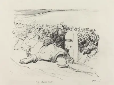La Borne, Verdun av Jean-Louis Forain