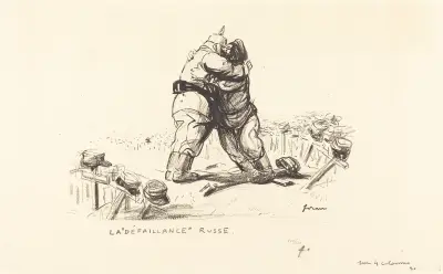 Det ryska misslyckandet av Jean-Louis Forain