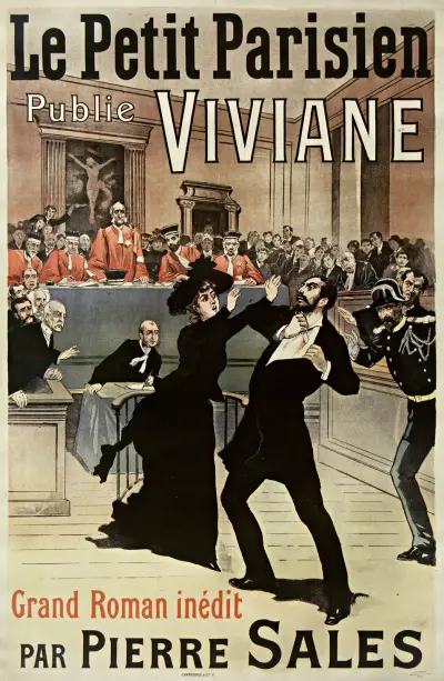 La Femme d’affaires, grand roman parisien par Dubut de Laforest commencera dans Gil Blas le 15 décembre av Jean-Louis Forain