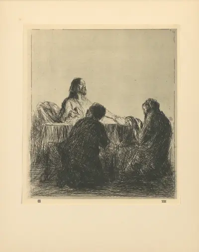Brödsbrytningen av Jean-Louis Forain