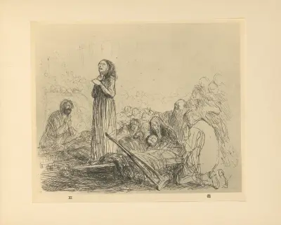 La miraculee av Jean-Louis Forain