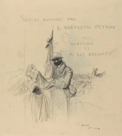 Flaggkyssen av Jean-Louis Forain