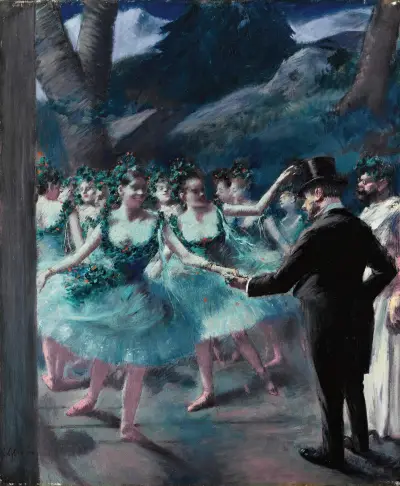 Baletten av Jean-Louis Forain