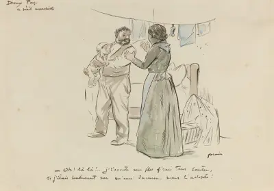 Den anarkistiska faran av Jean-Louis Forain