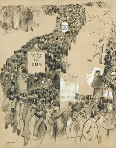 Mästersångarna av Jean-Louis Forain