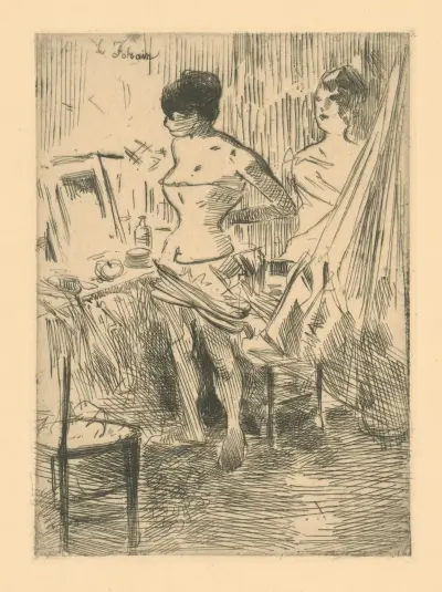 Preobliekanie av Jean-Louis Forain